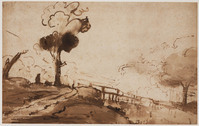 O+ 057
          <br/>
          Landschap met hoge boom
          <br/>
          <em>Gelder, Arent (Aert) de (1645-1727) - toegeschreven aan</em>